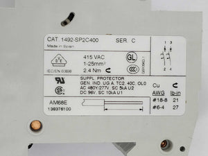 ALLEN-BRADLEY 1492-SP2C400 Circuit breaker