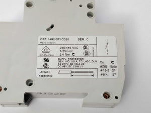 ALLEN-BRADLEY 1492-SP1C4020 Circuit breaker