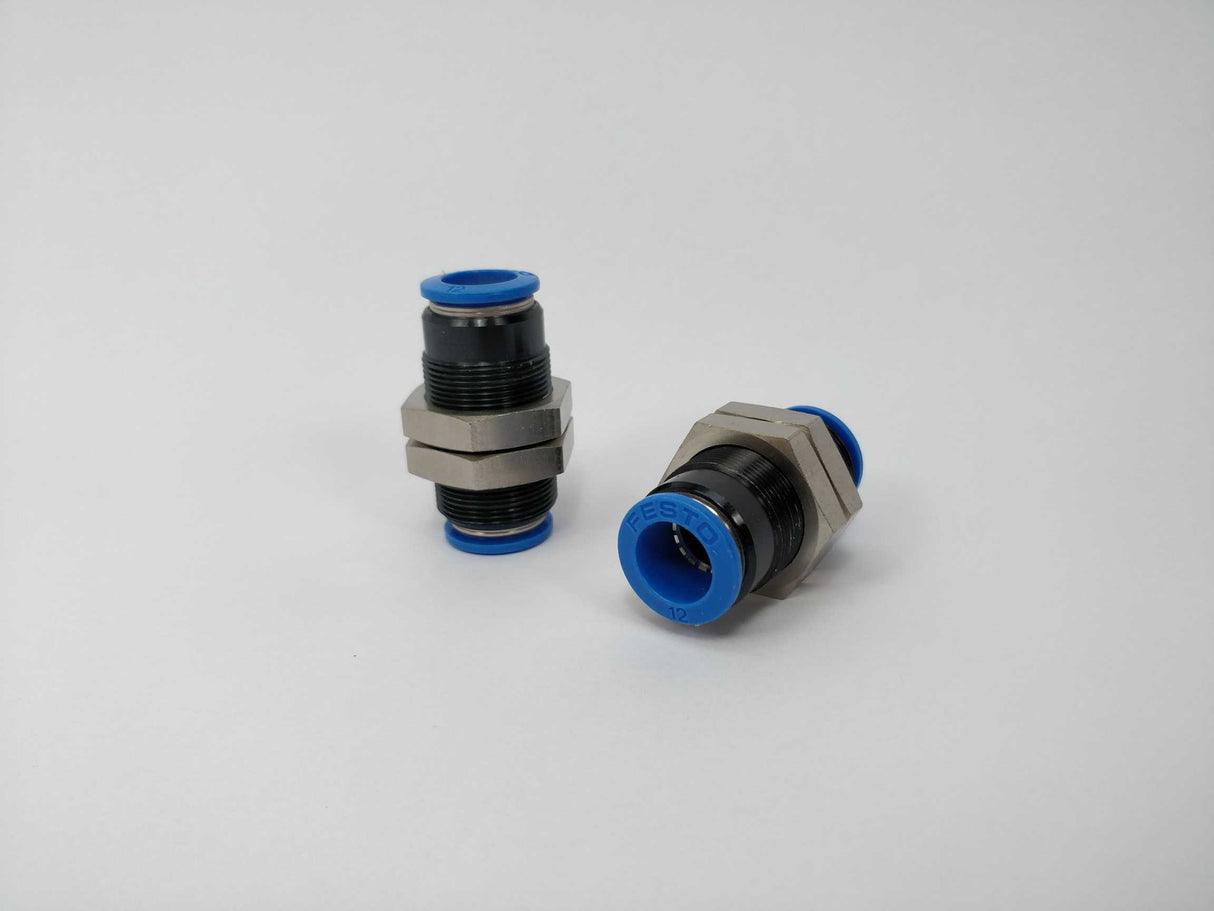 Festo QSS-12 Push-in bulkhead connector 153161 Pack of 19