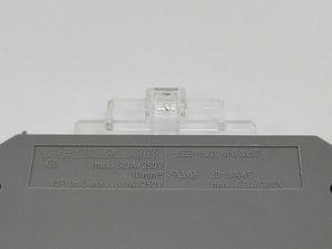 Woertz 30176 Grey Fuse terminals 20pcs/box