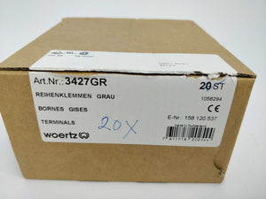 Woertz 3427GR Terminals 20Pcs/box