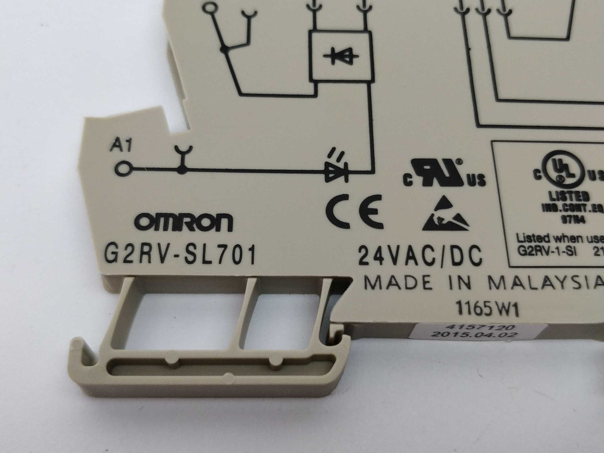 OMRON G2RV-SL701 Socket with relay G2RV-1-SI
