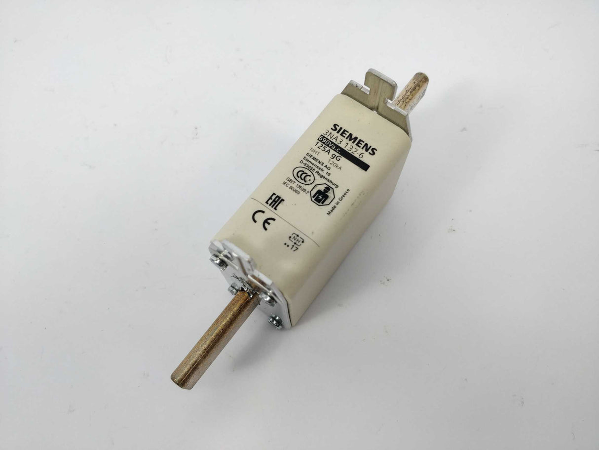 Siemens 3NA3132-6 LV HRC fuse element, NH1