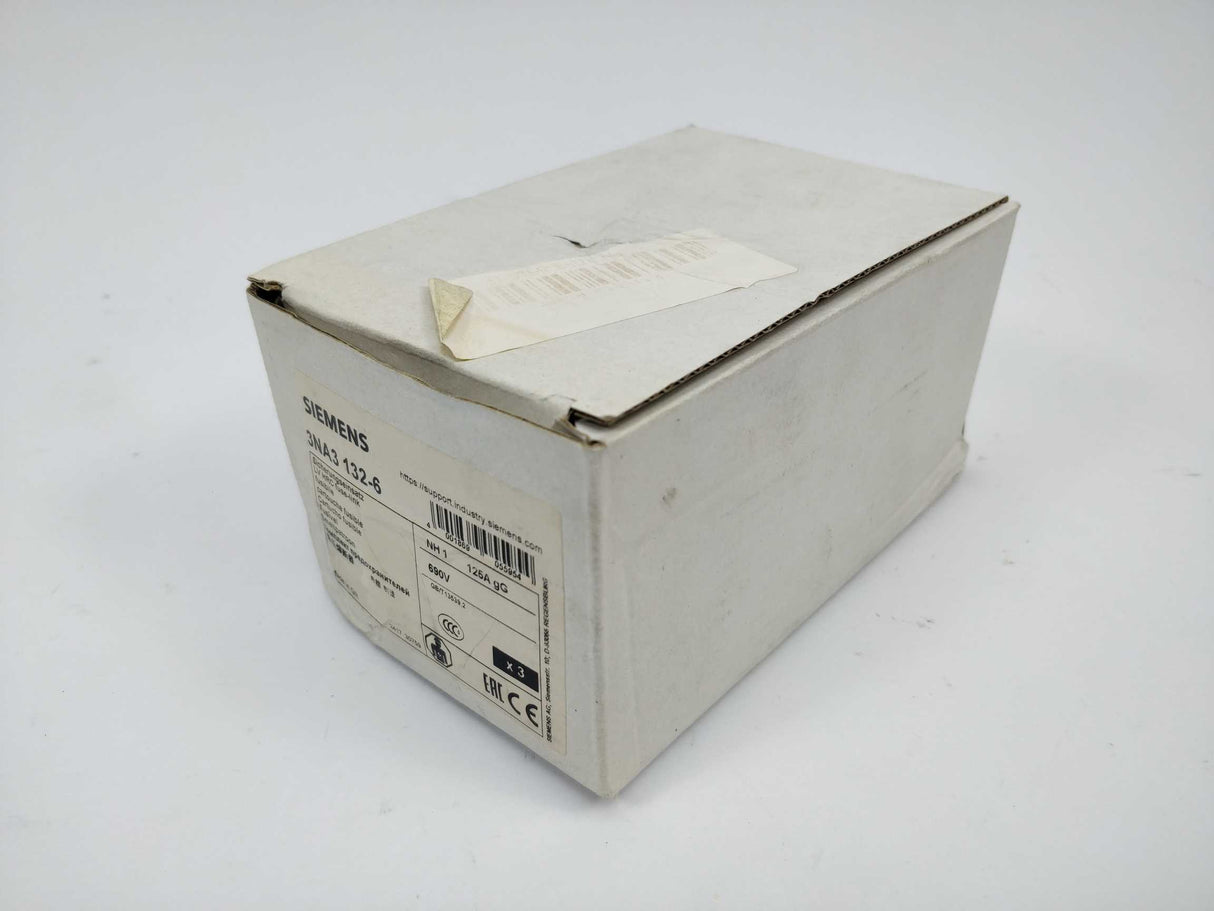 Siemens 3NA3132-6 LV HRC fuse element, NH1