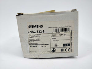 Siemens 3NA3132-6 LV HRC fuse element, NH1