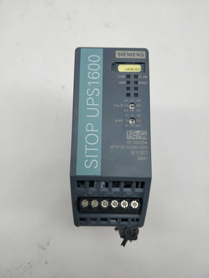 Siemens 6EP4136-3AB00-1AY0 20V 20A Sitop USB uninterruptible power supply
