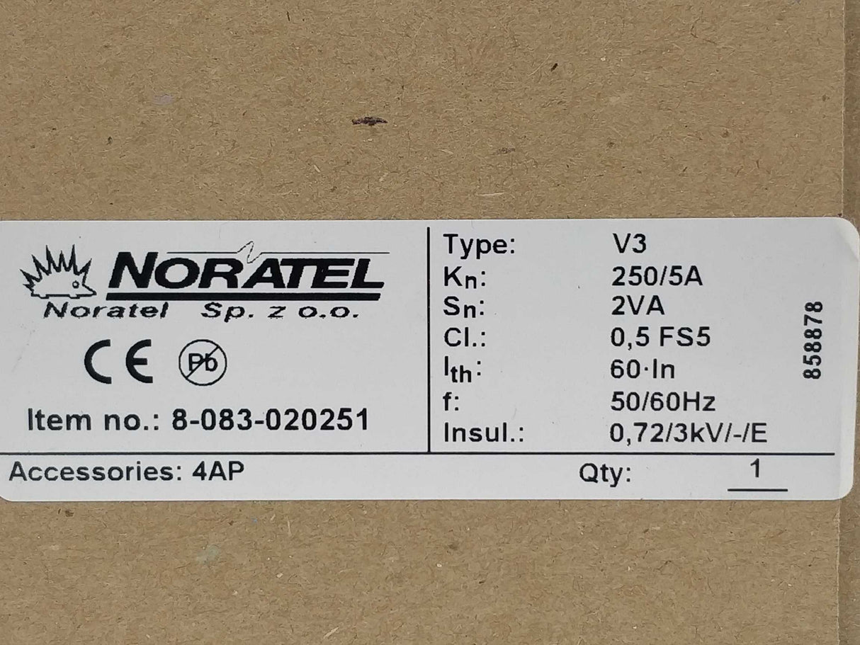Noratel 8-083-02051 V3