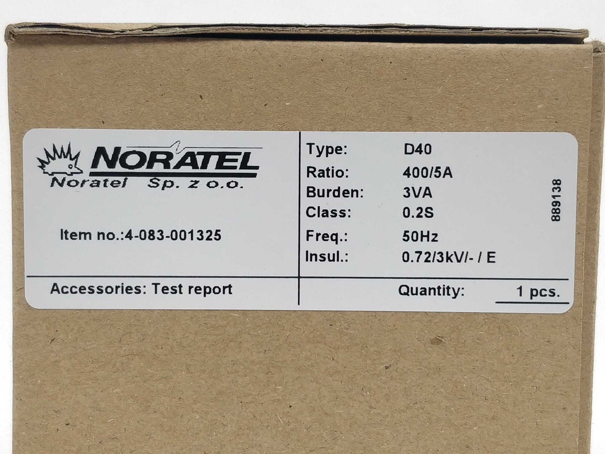 Noratel 4-083-0011325 D40 400/5A 20/810160
