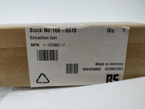 TE Connectivity 1-1579007-7 Extraction tool RS : 168-0670