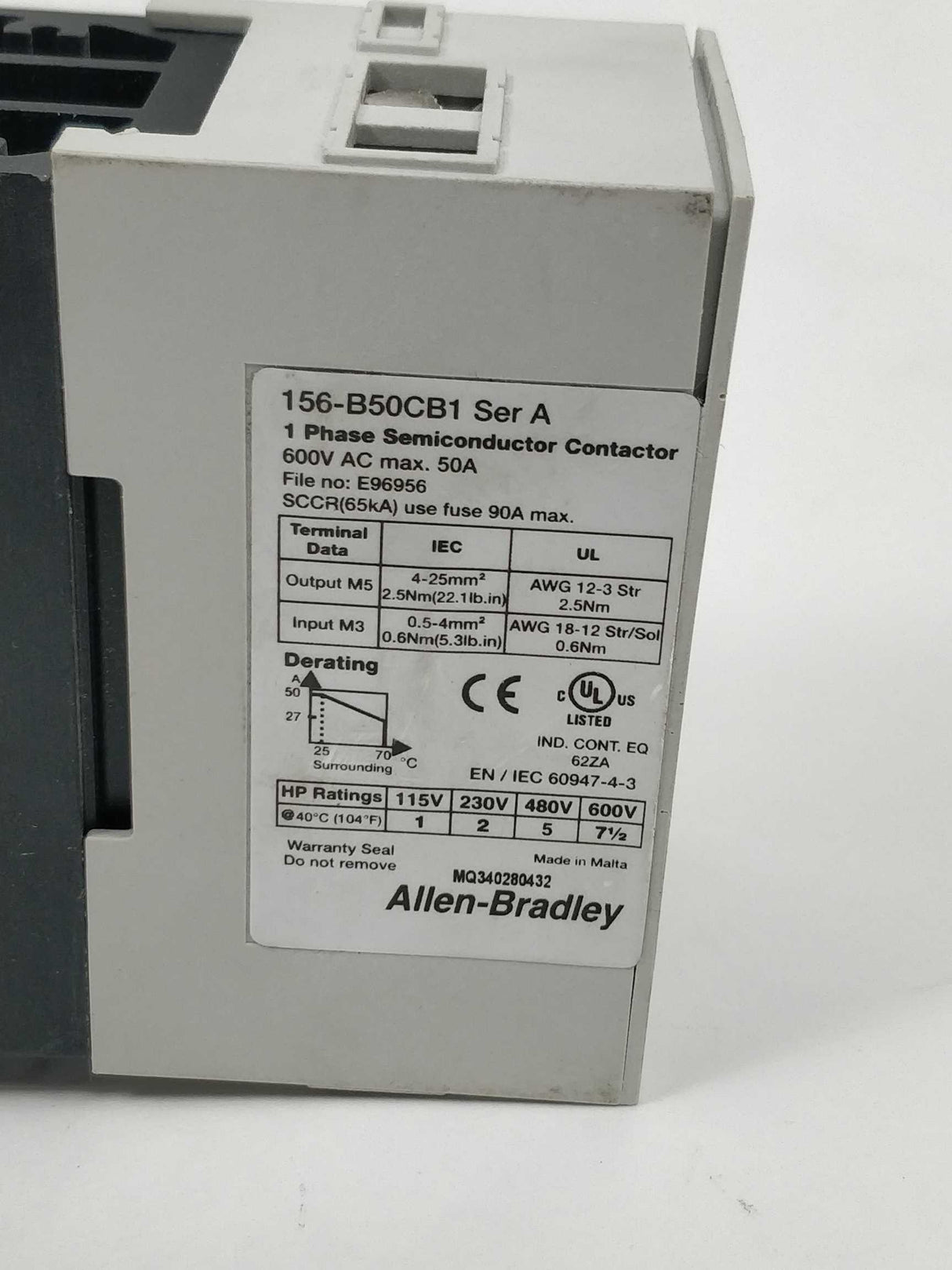 AB 156-B50CB1 Ser A