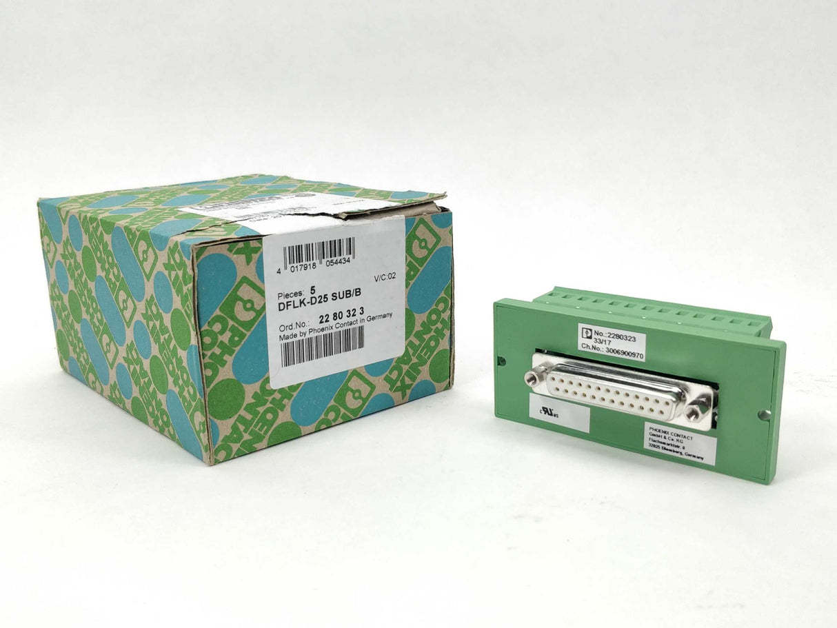 Phoenix Contact 2280323 DFLK-D25 SUB/B 5 Pcs.