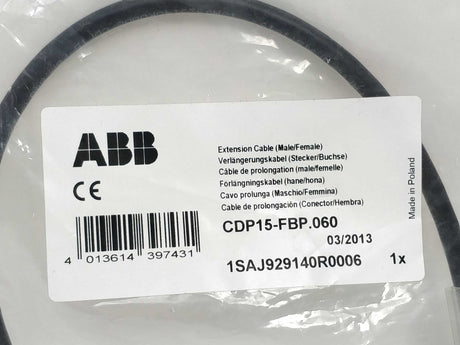 ABB 1SAJ929140R0006 CDP15-FBP.060 Extension Cable