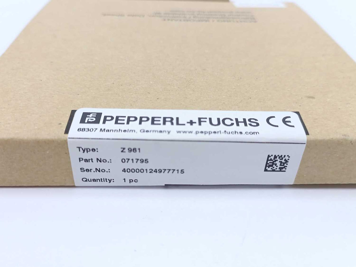 Pepperl+Fuchs 071795 Z961 Zener Barrier