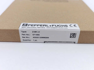 Pepperl+Fuchs 071995 Z961.H Zener Barrier
