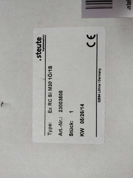 Steute Ex RC Si M30 1Ö/1S Ex Safety Sensor