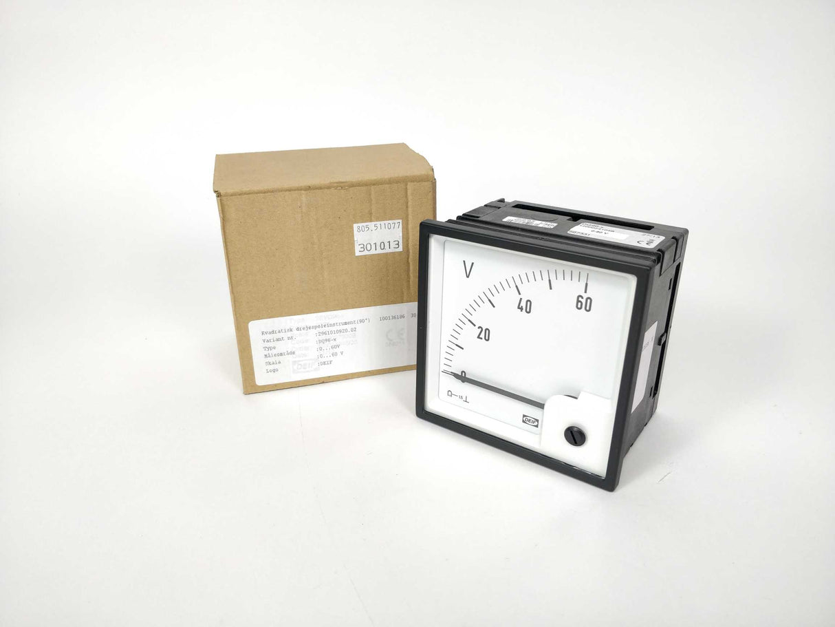 Deif DQ96-X 0-60 ANALOG METER COUNTER 0-60