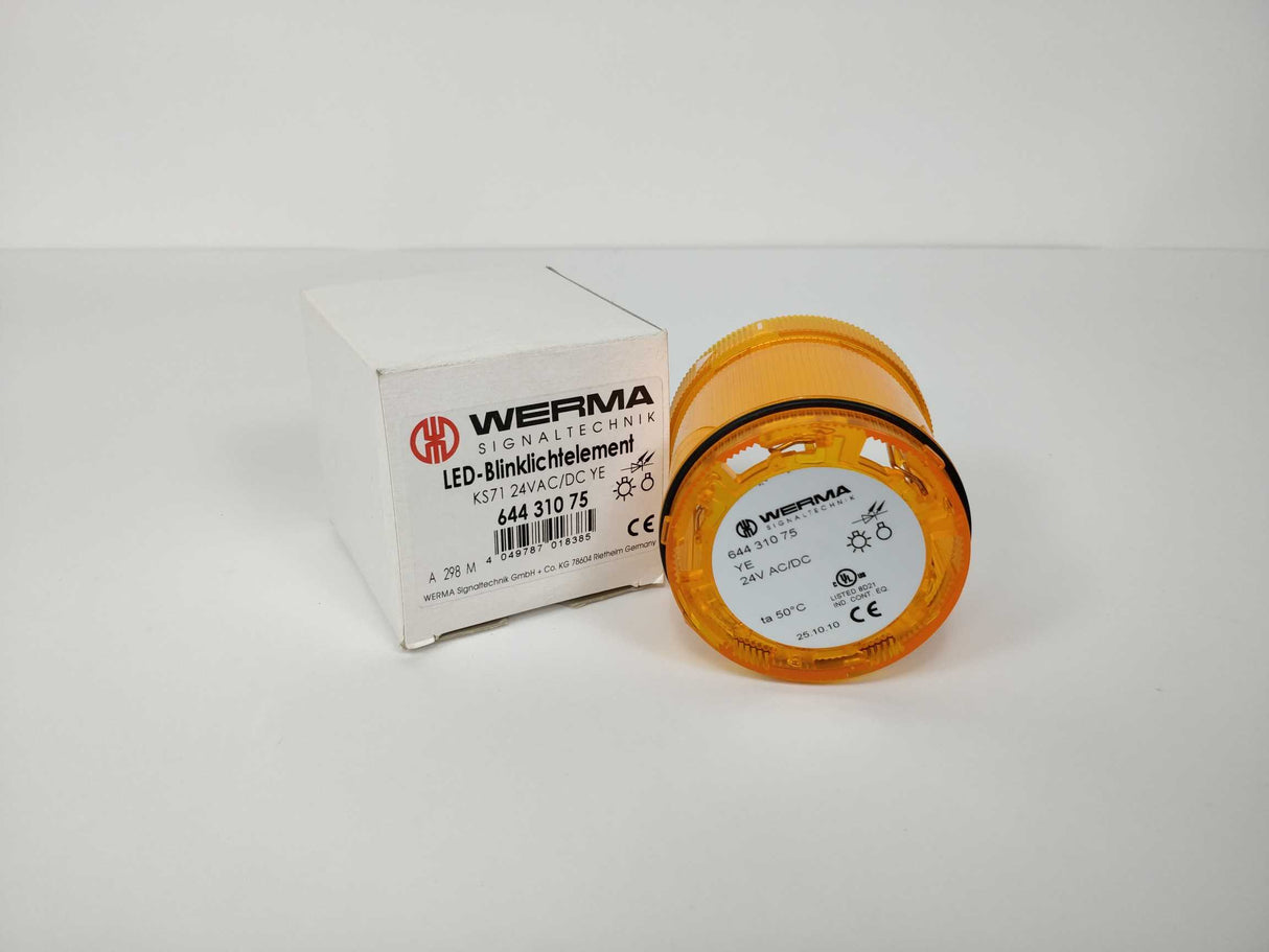 Werma 644-310-75 Blinker light module yellow 644.310.75
