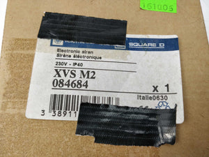 TELEMECANIQUE XVSM2 Electronic Siren 2 Tones 106dB 230VAC