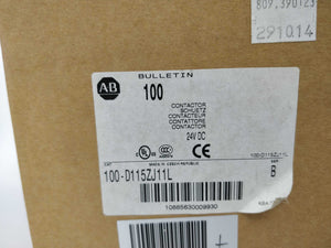 AB 100-D115ZJ11L Contactor. 24VDC