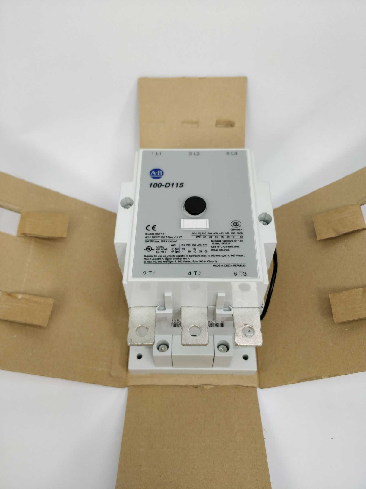 AB 100-D115ZJ11L Contactor. 24VDC