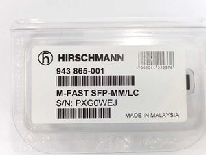 Hirschmann 943865-001 M-FAST SFP-MM/LC Ethernet Transceiver