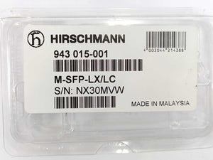 Hirschmann 943 015-001 M-SFP-LX/LC Ethernet Transciver