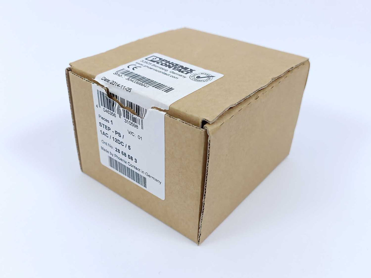 Phoenix Contact 2868583 STEP-PS/ 1AC/12DC/5 Power Supply