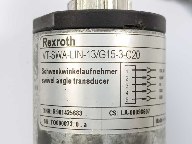 Rexroth R901425683 VT-SWA-LIN-13/G15-3-C20 Sensor