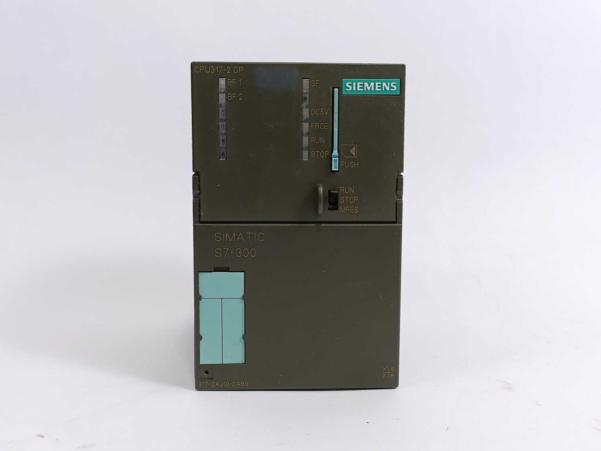 Siemens 6ES7317-2AJ10-0AB0 CPU 317-2DP Central processing unit
