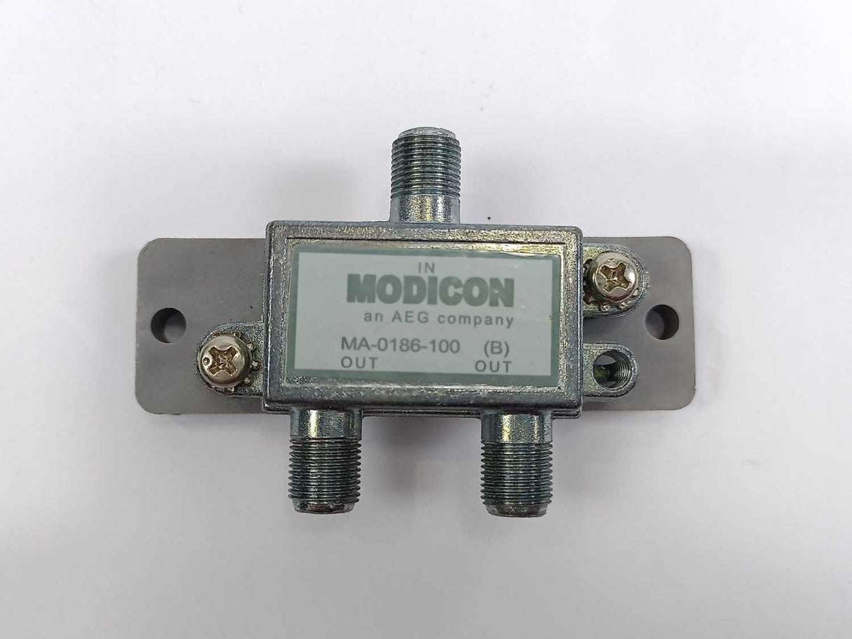 Modicon MA-0186-100 (B) Coaxial Cable Splitter