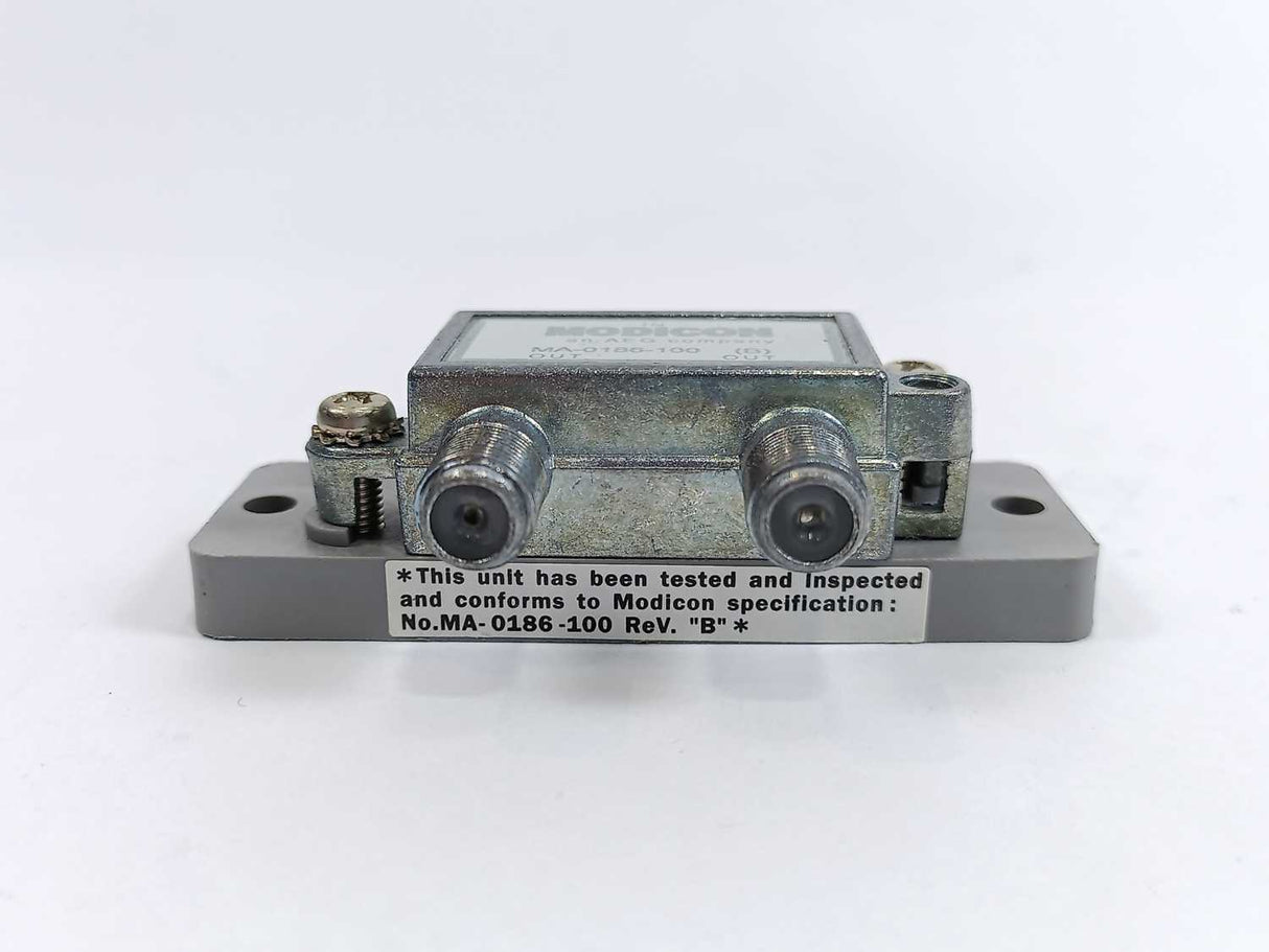 Modicon MA-0186-100 (B) Coaxial Cable Splitter