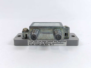 Modicon MA-0186-100 (B) Coaxial Cable Splitter