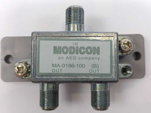Modicon MA-0186-100 (B) Coaxial Cable Splitter