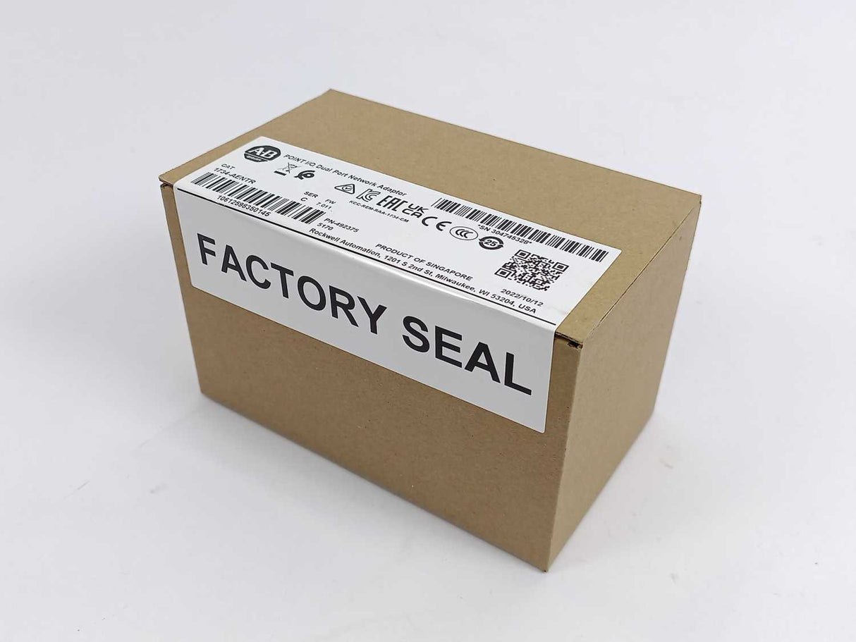 AB 1734-AENTR Ser. B FW. 5.015 POINT I/O Dual Port Network Adaptor
