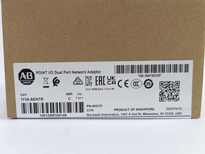 AB 1734-AENTR Ser. B FW. 5.015 POINT I/O Dual Port Network Adaptor