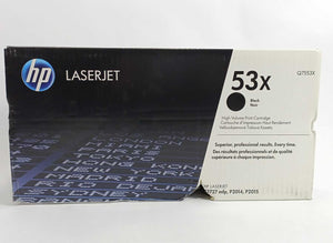 HP Q7553X LaserJet Black High Volume Print Cartridge