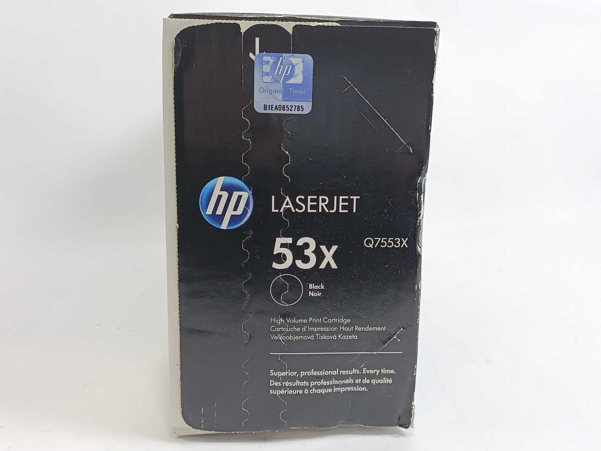 HP Q7553X LaserJet Black High Volume Print Cartridge