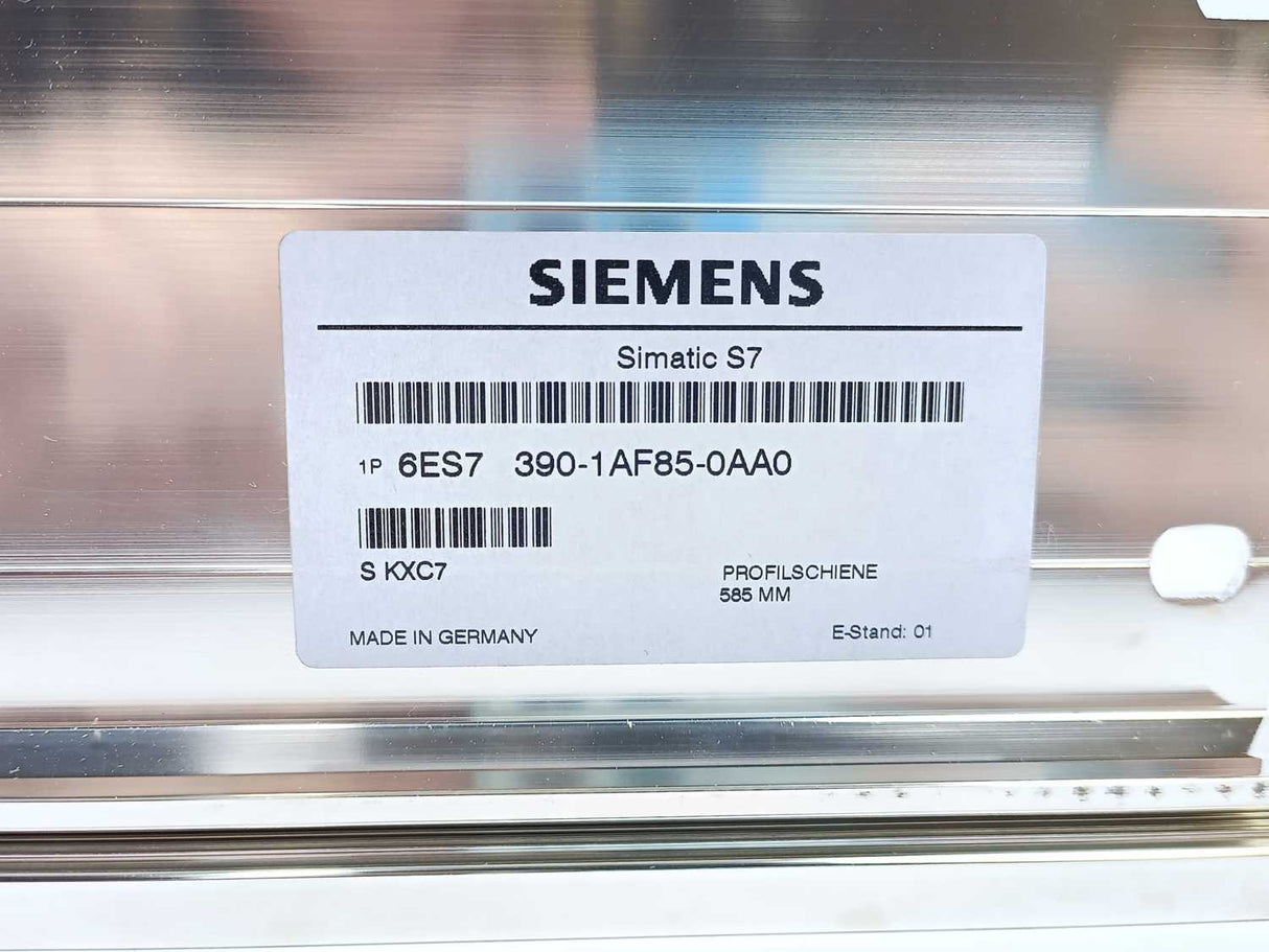 Siemens 6ES7390-1AF85-0AA0 Mounting Sectional Rail L=585 mm
