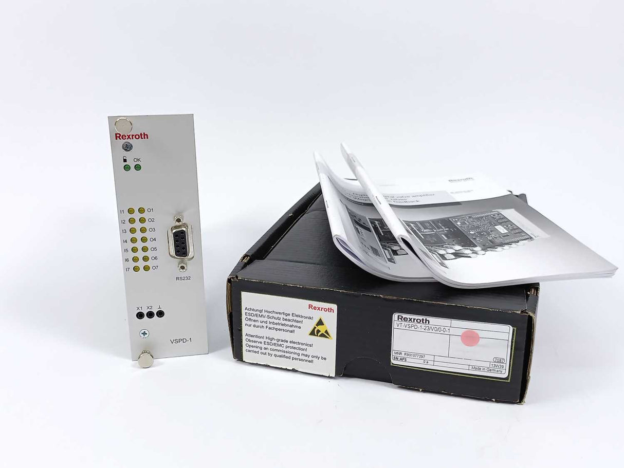 Rexroth VT-VSPD-1-23/V0/0-0-1 Digital Valve Amplifier