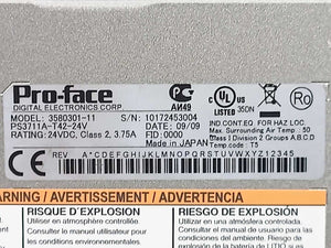 Pro-Face PS3711A-T42-24V 3580301-11 TFT Color LCD Display