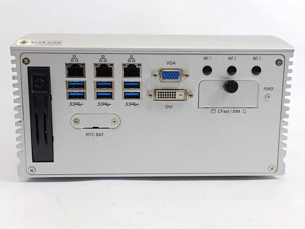 BlueLine FPC-7702 Fanless Industrial PC, Intel Core i7, 3x LAN, 6x COM TSKA02515