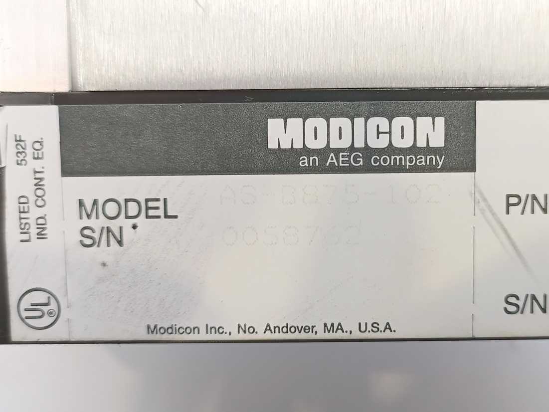 Modicon AS-B875-102 AEG Analog Input Module