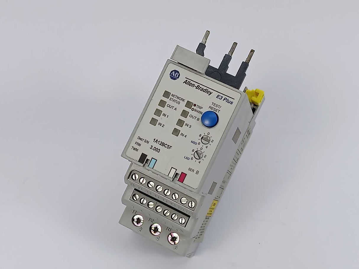 AB 193-EC2AB Ser. B E3 Plus Solid-State Overload Relay 1-5A