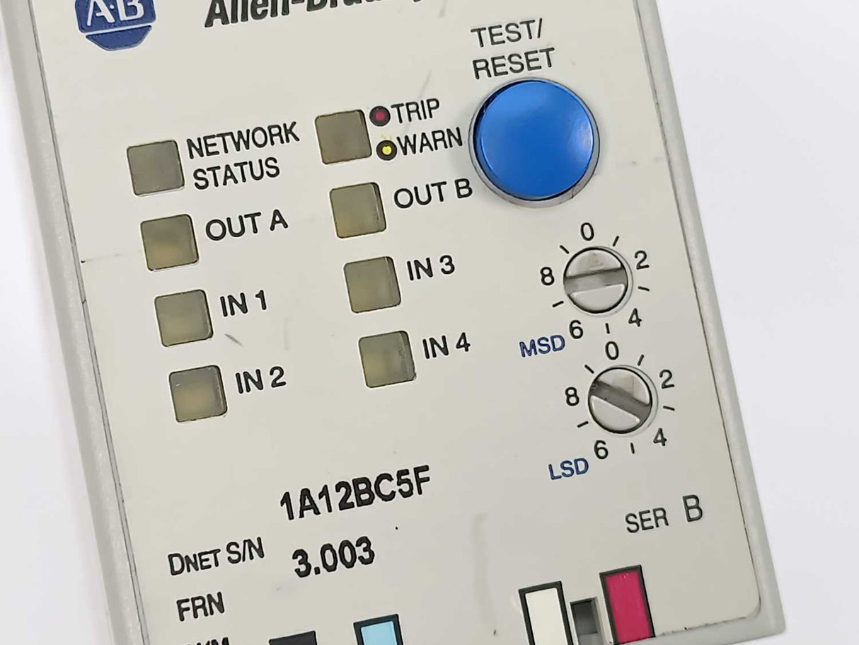 AB 193-EC2AB Ser. B E3 Plus Solid-State Overload Relay 1-5A