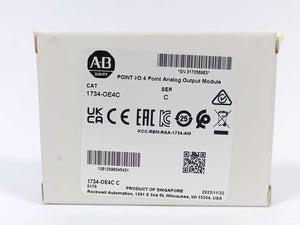 AB 1734-OE4C Ser.C 4 Point Analog Output Module FW 3.004