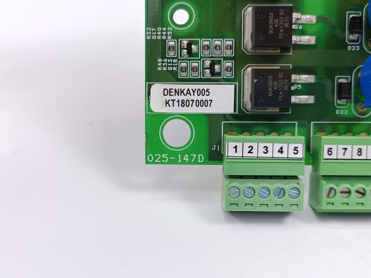 Denvik Comp 025-147D ETOK P329389 D016-DC Board KT18070007 DENKAY005