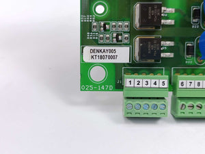 Denvik Comp 025-147D ETOK P329389 D016-DC Board KT18070007 DENKAY005
