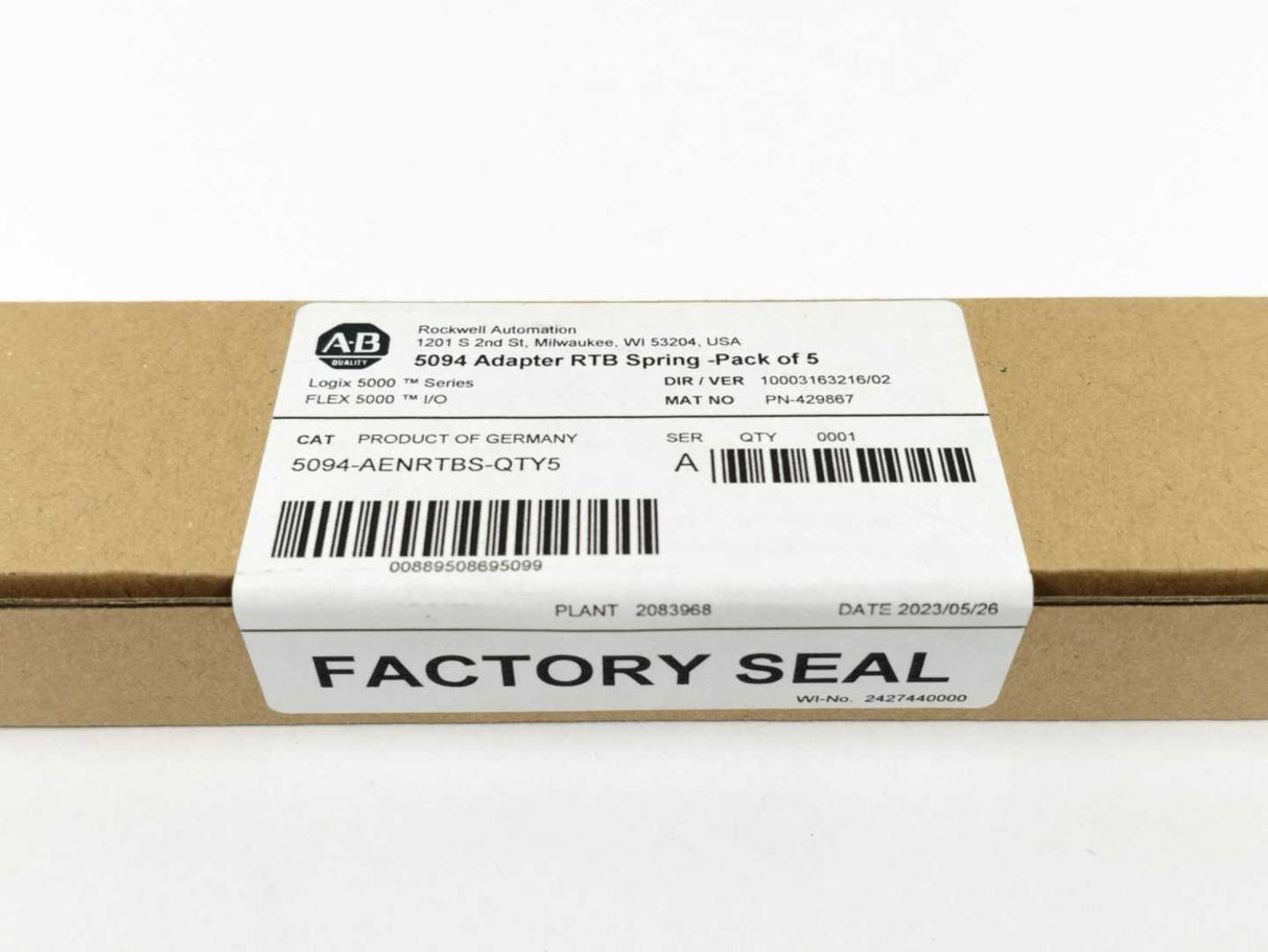 AB 5094-AENRTBS-QTY5 5094 Adapter RTB Screw -Pack of 5