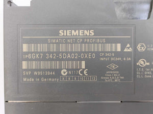 Siemens 6GK7342-5DA02-0XE0 CP 342-5 SIMATIC NET CP PROFIBUS