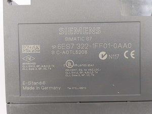 Siemens 6ES7322-1FF01-0AA0 SIMATIC S7-400, Central Processing Unit CPU 414-3